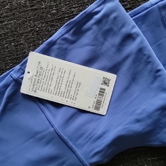 lululemon Align™ High-Rise Mini-Flared Pant* Extra Short - Wild Indigo - 6 - Picture 6 of 6